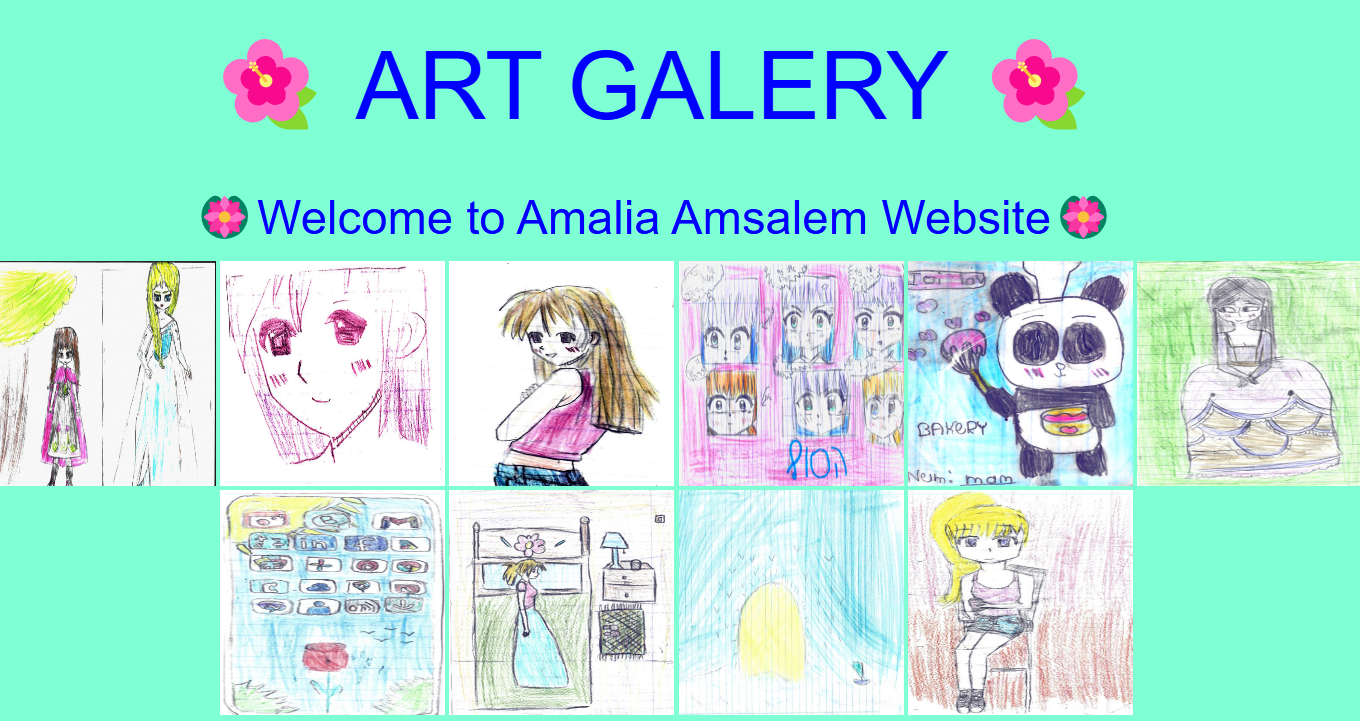Daughter Drawings Website